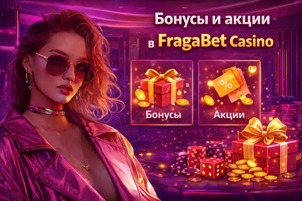 Бонусы и акции FragaBet 